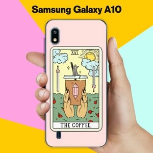 Силиконовый чехол на Samsung Galaxy A10 Розовый / для Самсунг Галакси А10