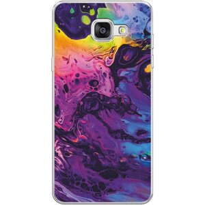 Силиконовый чехол на Samsung Galaxy A5 2016 / Самсунг Галакси А5 2016 ACID fluid