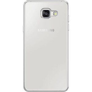 Силиконовый чехол на Samsung Galaxy A5 2016 / Самсунг Галакси A5 2016, прозрачный