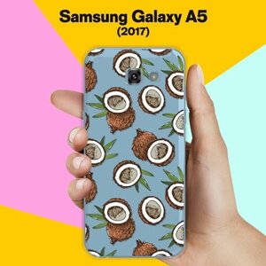 Силиконовый чехол на Samsung Galaxy A5 (2017) Кокосы / для Самсунг Галакси А5 2017