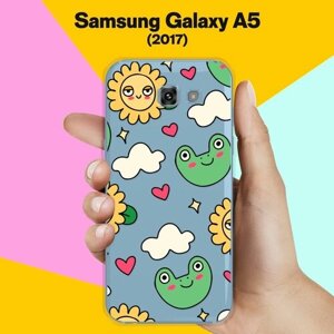 Силиконовый чехол на Samsung Galaxy A5 (2017) Солнце / для Самсунг Галакси А5 2017