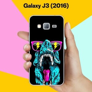 Силиконовый чехол на Samsung Galaxy J3 (2016) Пасть / для Самсунг Галакси Джи 3 2016