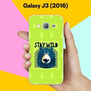 Силиконовый чехол на Samsung Galaxy J3 (2016) Wild / для Самсунг Галакси Джи 3 2016