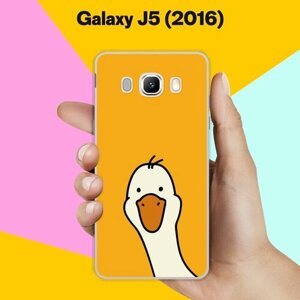 Силиконовый чехол на Samsung Galaxy J5 (2016) Гусь 2 / для Самсунг Галакси Джи 5 2016