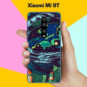 Силиконовый чехол на Xiaomi Mi 9T Астронавт 60 / для Сяоми Ми 9Т