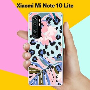 Силиконовый чехол на Xiaomi Mi Note 10 Lite Пятна / для Сяоми Ми Ноут 10 Лайт