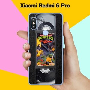 Силиконовый чехол на Xiaomi Redmi 6 Pro Черепашки / для Сяоми Редми 6 Про