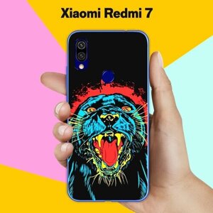 Силиконовый чехол на Xiaomi Redmi 7 Пума / для Сяоми Редми 7