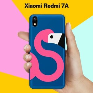 Силиконовый чехол на Xiaomi Redmi 7A Фламинго / для Сяоми Редми 7А