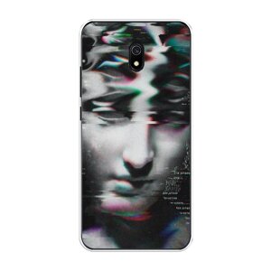 Силиконовый чехол на Xiaomi Redmi 8A / Сяоми Редми 8A "Glitch Art"