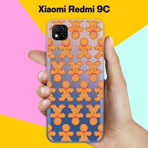 Силиконовый чехол на Xiaomi Redmi 9C Печеньки / для Сяоми Редми 9Ц