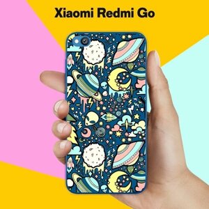 Силиконовый чехол на Xiaomi Redmi Go Астронавт 20 / для Сяоми Редми го