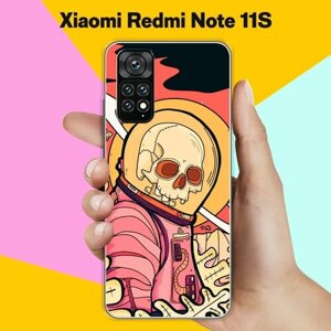 Силиконовый чехол на Xiaomi Redmi Note 11S Череп 12 / для Сяоми Редми Ноут 11 С