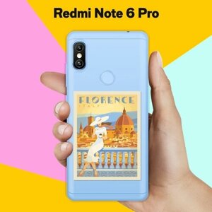 Силиконовый чехол на Xiaomi Redmi Note 6 Pro Флоренция / для Сяоми Редми Ноут 6 Про