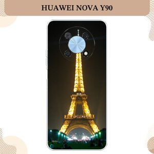 Силиконовый чехол "Париж 2" на Huawei Nova Y90 / Хуавей Нова Y90