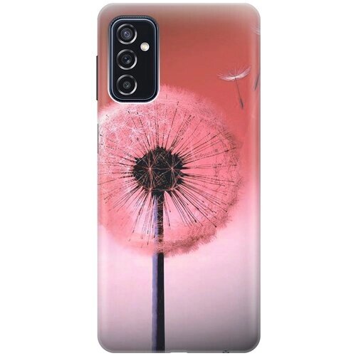Силиконовый чехол Розовый одуванчик на Samsung Galaxy M52 5G / Самсунг М52