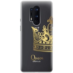 Силиконовый чехол с принтом True Queen для OnePlus 8 Pro / ВанПлюс 8 Про