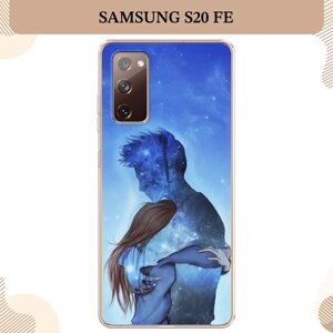 Силиконовый чехол "Влюбленная пара небо" на Samsung Galaxy S20 FE / Самсунг Галакси S20 FE