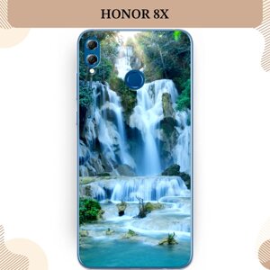 Силиконовый чехол "Водопад 8" на Honor 8X / Хонор 8Х