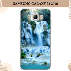 Силиконовый чехол "Водопад 8" на Samsung Galaxy J5 2016 / Самсунг Галакси J5 2016