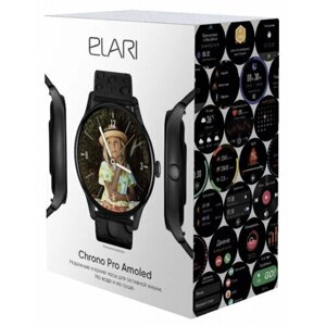 Смарт-часы Elari CHRONO Pro Черный