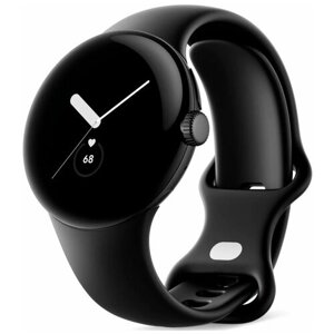 Смарт-часы Google Pixel Watch, LTE+WiFi), Matte black/Obsidian