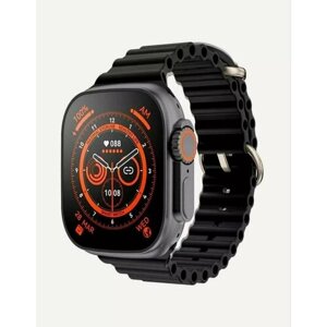 Смарт часы Х8+ Ultra, Smart Watch, умные часы женские, мужские, с влагозащитой, Bluetooth, черный