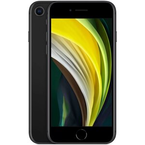 Смартфон Apple iPhone SE 2020 128 ГБ, nano SIM+eSIM, черный
