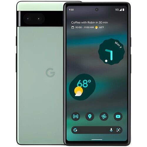 Смартфон Google Pixel 6a 6/128 ГБ USA, nano SIM+eSIM, серо-зеленый
