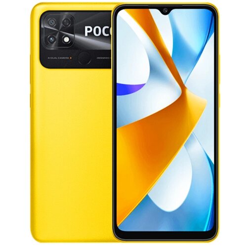 Смартфон xiaomi POCO C40 3/32 гб RU, dual nano SIM, желтый POCO