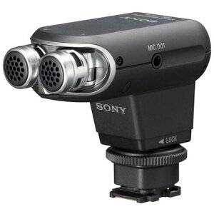 Sony ECM-XYST1M, разъем: mini jack 3.5 mm, черный