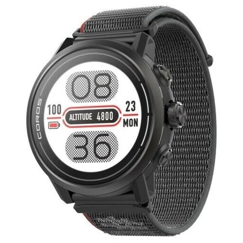 Спортивные часы COROS APEX 2 GPS Outdoor Watch Black