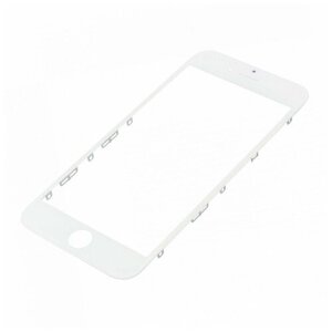 Стекло модуля + рамка для Apple iPhone 6S, белый, AA