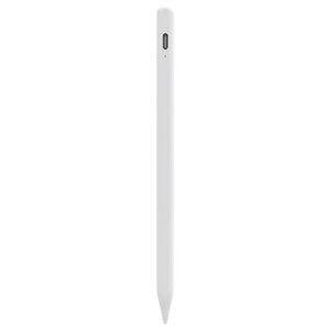 Стилус-перо-ручка MyPads Pencil для Apple iPad/Pro/Mini/Air в белом матовом корпусе с защитой от случайного касания