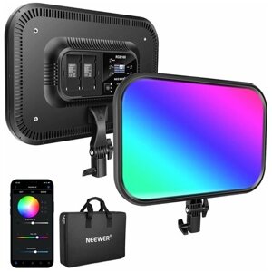 Светодиодная панель Neewer RGB168 60 Вт для видеосъемки с управлением через приложение
