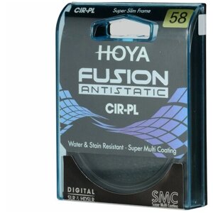 Светофильтр Hoya PL-CIR Fusion Antistatic 58mm, поляризационный