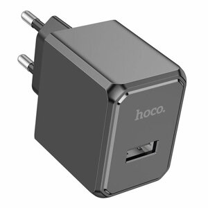 Сзу, 1 USB 2.1A (CS11A), HOCO, черный
