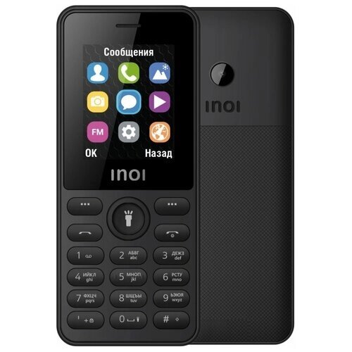 Телефон INOI 109, 2 SIM, черный