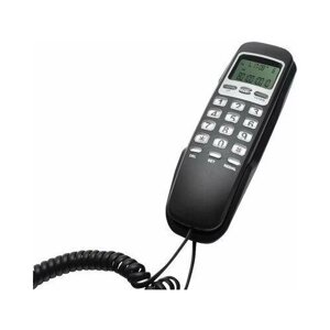 Телефон проводной Ritmix RT-010, черный