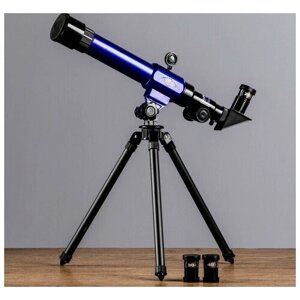 Телескоп настольный х20х30х40, синий (1 шт.)