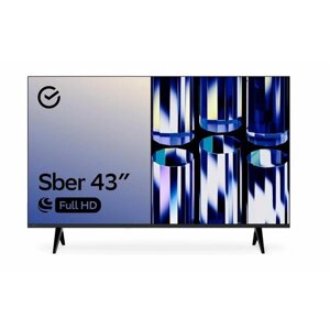 Телевизор 43" Sber SDX-43F2120B Smart TV Умный дом Sber голосовое управление