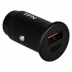 TFN Автомобильное зарядное устройство RAPID USB + Type-C QC+PD 20W black (Черный)