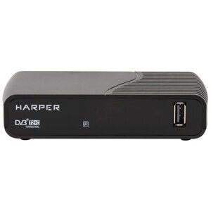 ТВ-тюнер HARPER Приставка цифрового ТВ Harper HDT2-1130 черный