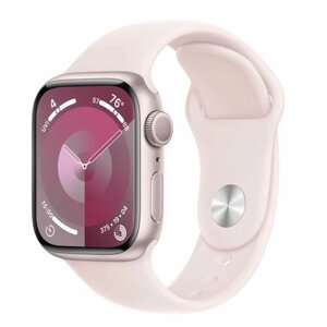 Умные часы Apple Watch Series 9, 45mm, Pink (Размер M/L)