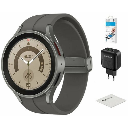 Умные часы Samsung Galaxy Watch 5 Pro 45mm BT Grey SM-R920NZTA !