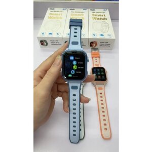 Умные детские смарт-часы Y65 с поддержкой 4G, голубой