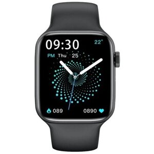 Умные смарт часы Smart Watch 8 серии SmartX 8SE 41mm с функцией фитнес браслета / часы женские / часы мужские / часы наручные черный
