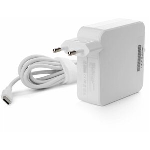 Универсальный блок питания 60W c портом USB-C, Power Delivery 3.0, Quick Charge 3.0, кабель 175 см. Белый