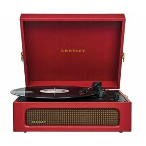 Виниловый проигрыватель Crosley Voyager, красный