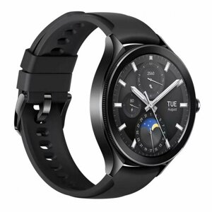 Xiaomi Смарт-часы Xiaomi Watch 2 Pro -Bluetooth Black Case with Black Fluororubber Strap M2234W1 (BHR7211GL) BHR7211GL